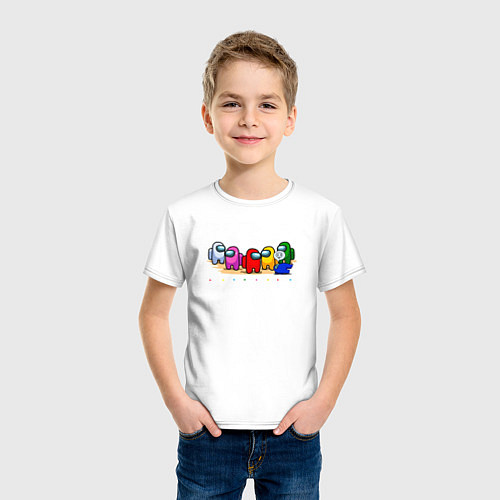 Детская футболка Among Us / Белый – фото 3