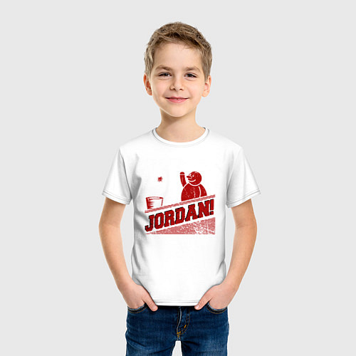 Детская футболка Jordan / Белый – фото 3