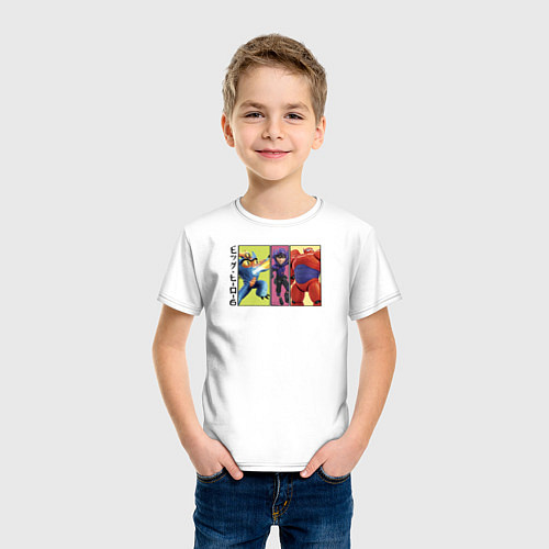 Детская футболка Big Hero 6 / Белый – фото 3