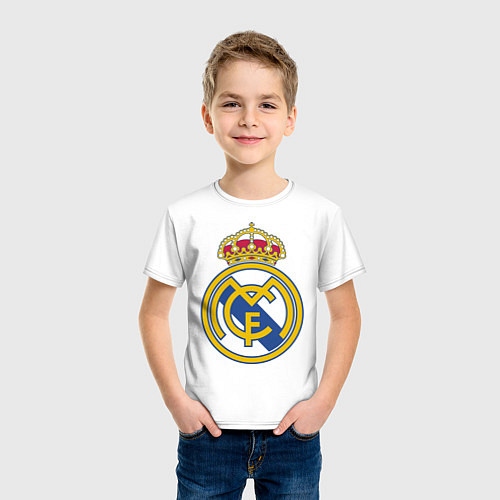Детская футболка Real Madrid FC / Белый – фото 3