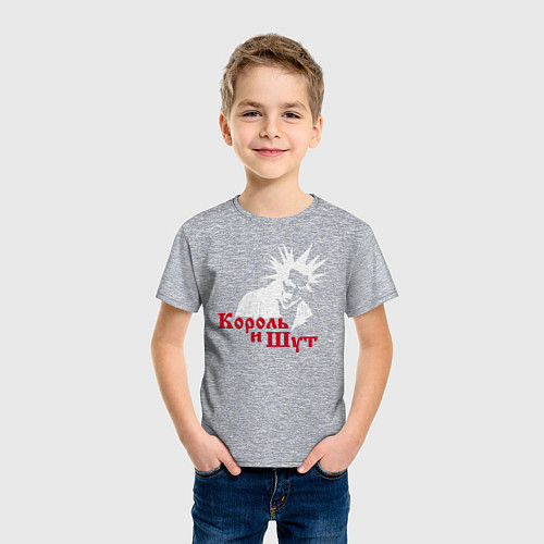 Детская футболка Король и Шут / Меланж – фото 3