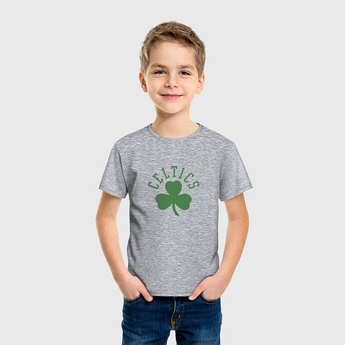 Детская футболка Boston Celtics / Меланж – фото 3