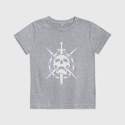Футболка хлопковая детская DESTINY 2, цвет: меланж
