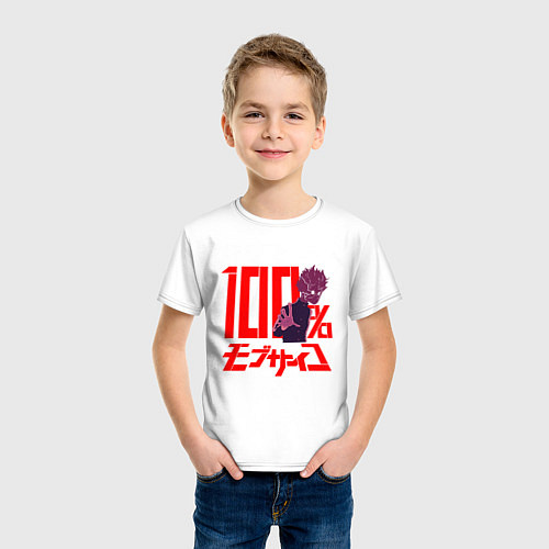 Детская футболка Mob psycho 100 Z / Белый – фото 3