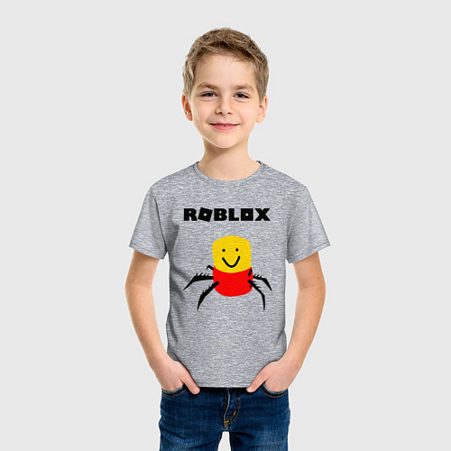 Детская футболка ROBLOX / Меланж – фото 3