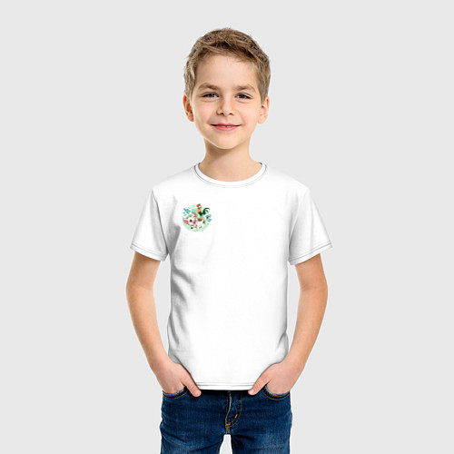 Детская футболка PUA, HEIHEI / Белый – фото 3