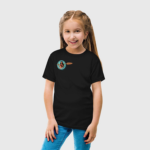 Детская футболка Daughter of the Sea / Черный – фото 4