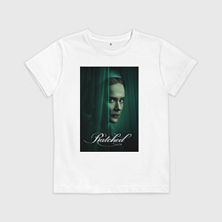 Футболка хлопковая детская Ratched, цвет: белый