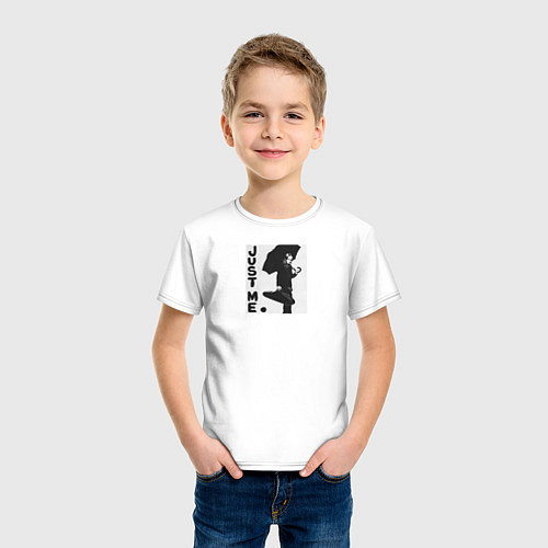Детская футболка Ваня Академия амбрелла / Белый – фото 3