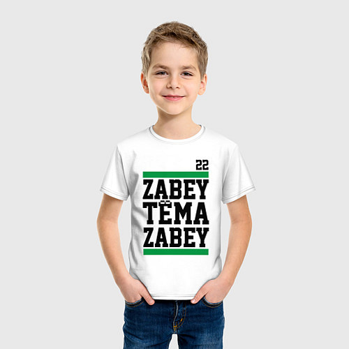 Детская футболка Забей, Дзюба! / Белый – фото 3