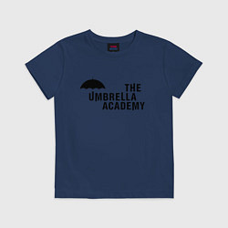 Футболка хлопковая детская Umbrella Academy, цвет: тёмно-синий
