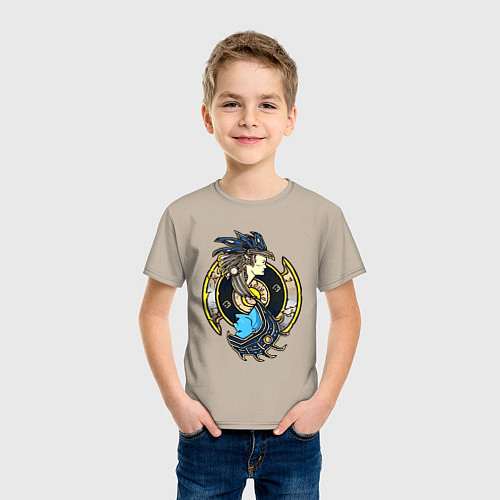 Детская футболка BALDURS GATE / Миндальный – фото 3