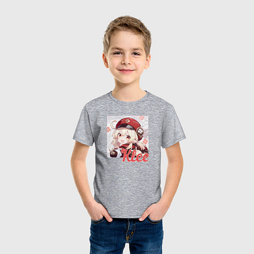 Детская футболка Klee / Меланж – фото 3