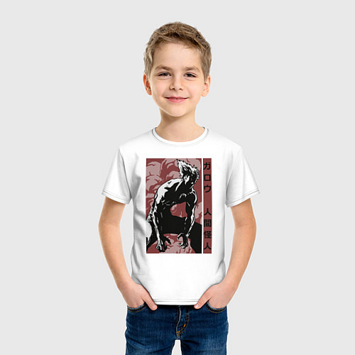 Детская футболка Garou / Белый – фото 3