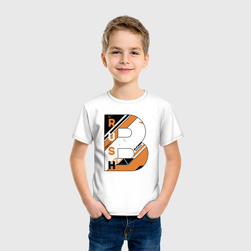 Детская футболка RUSH B / Белый – фото 3