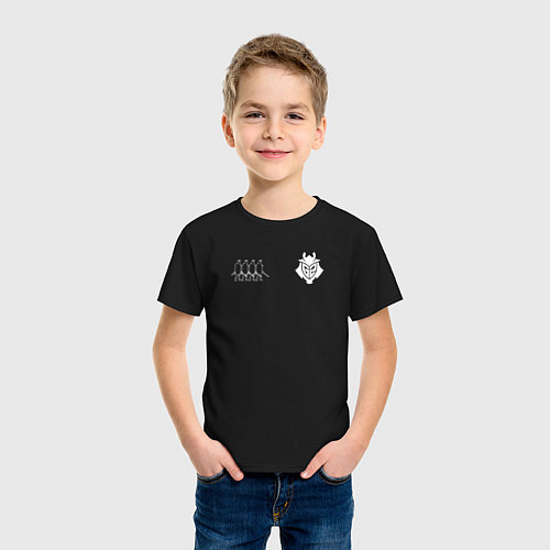 Детская футболка G2 Samurai collection 202122 / Черный – фото 3