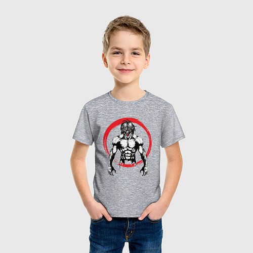 Детская футболка Атака Титанов / Меланж – фото 3