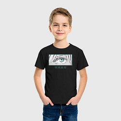 Футболка хлопковая детская Расширение территории, цвет: черный — фото 2