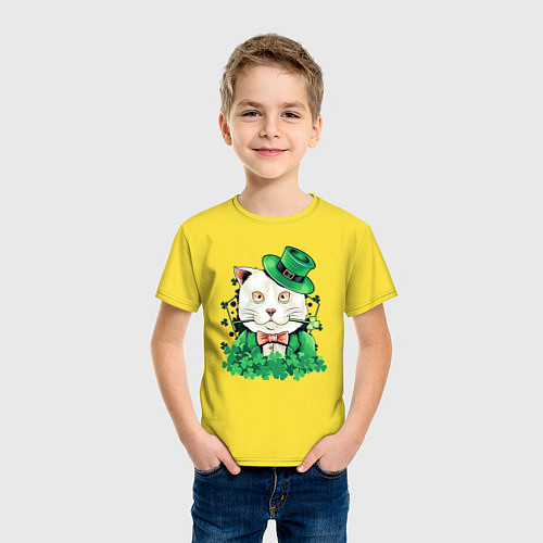 Детская футболка Шулер / Желтый – фото 3