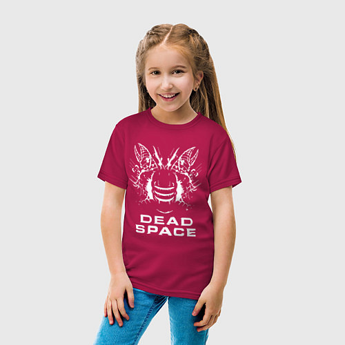 Детская футболка DEAD SPACE МЁРТВЫЙ КОСМОС / Маджента – фото 4