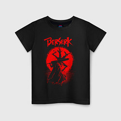 Футболка хлопковая детская BERSERK, цвет: черный