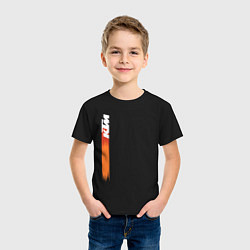 Футболка хлопковая детская KTM КТМ Z, цвет: черный — фото 2