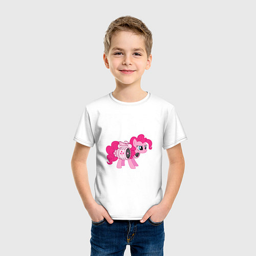 Детская футболка Pinkie Pie / Белый – фото 3