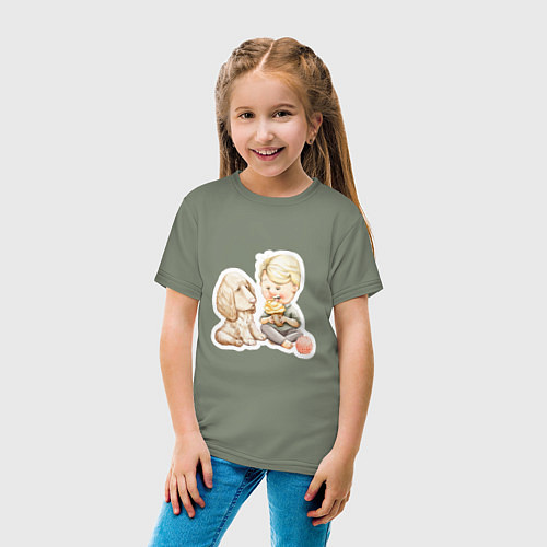 Детская футболка Вкусняшка / Авокадо – фото 4
