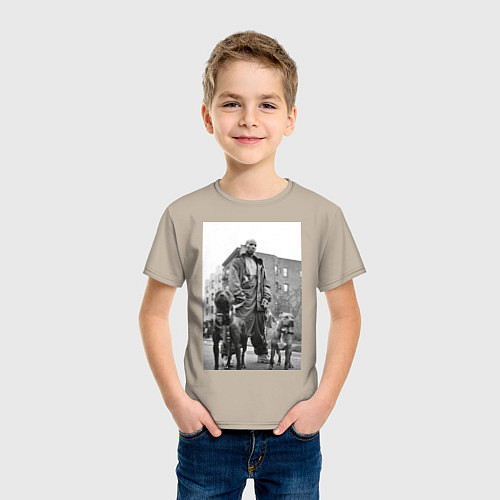 Детская футболка Рэпер DMX / Миндальный – фото 3