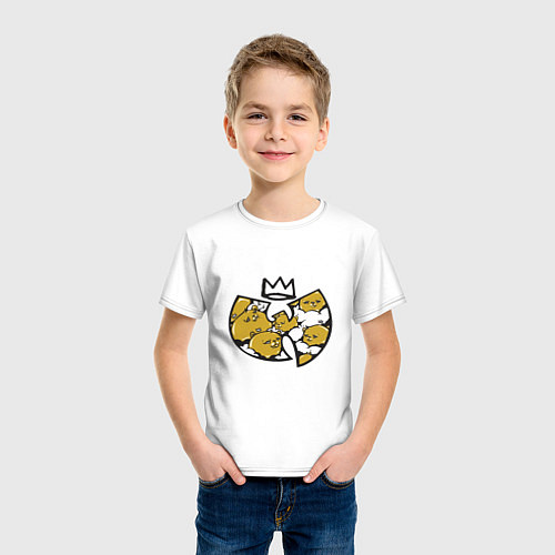 Детская футболка Wu-Tang King / Белый – фото 3