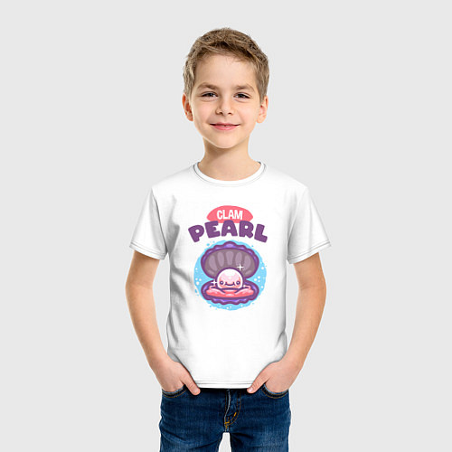 Детская футболка Жемчужина моря / Белый – фото 3