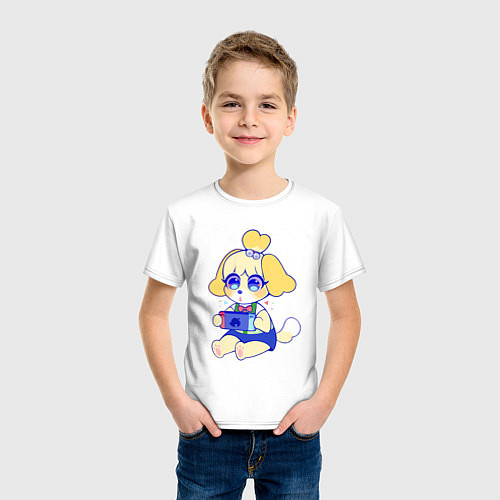 Детская футболка Изабелль / Белый – фото 3