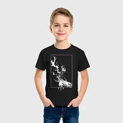 Футболка хлопковая детская Черный Аста Чёрный клевер, цвет: черный — фото 2
