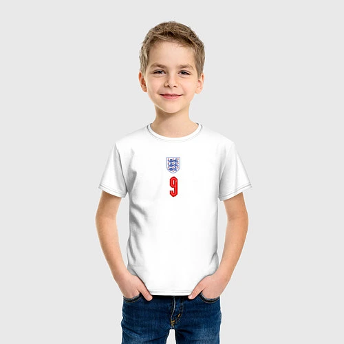 Детская футболка Домашняя форма Гарри Кейна / Белый – фото 3