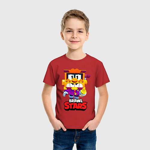 Детская футболка Грифф Griff Brawl Stars / Красный – фото 3