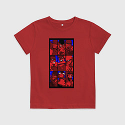 Футболка хлопковая детская TF2 Team, цвет: красный