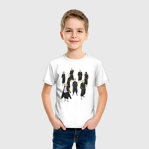 Детская футболка БАНДА ТОКИЙСКИХ МСТИТЕЛЕЙ / Белый – фото 3
