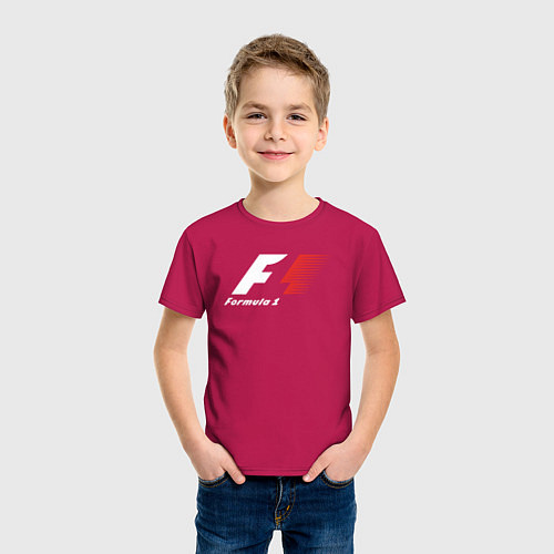 Детская футболка Formula 1 / Маджента – фото 3