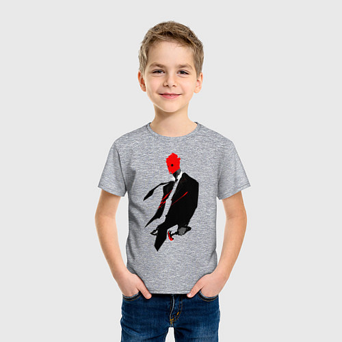 Детская футболка Дорохэдоро Син / Меланж – фото 3