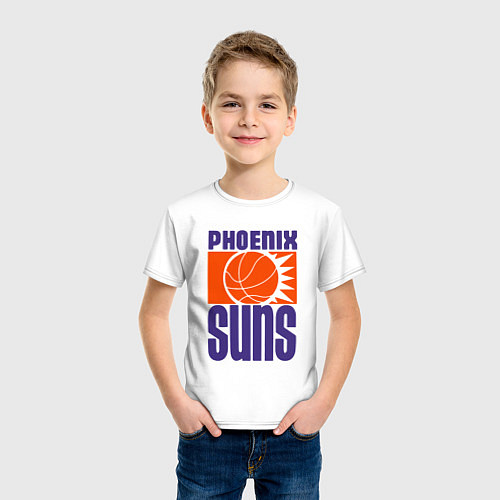 Детская футболка Phoenix Suns / Белый – фото 3