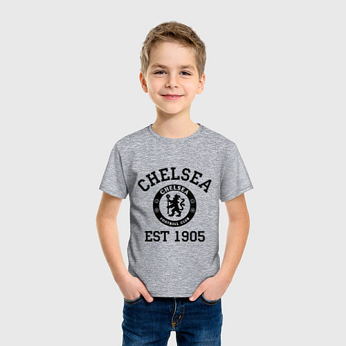 Детская футболка Chelsea 1905 / Меланж – фото 3