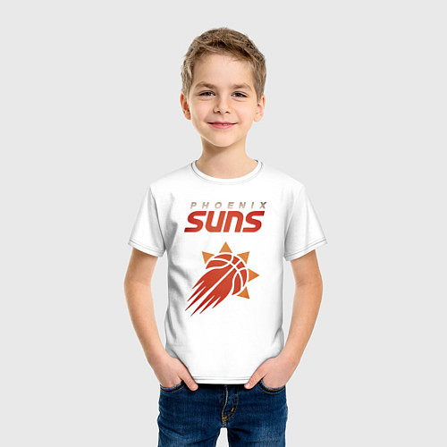 Детская футболка Phoenix Suns / Белый – фото 3