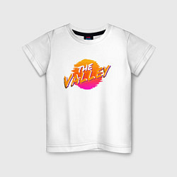 Футболка хлопковая детская The Valley - Suns, цвет: белый