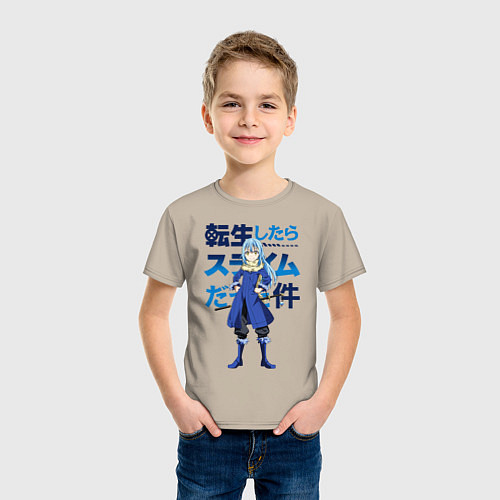 Детская футболка Римуру Темпест, TenSura / Миндальный – фото 3