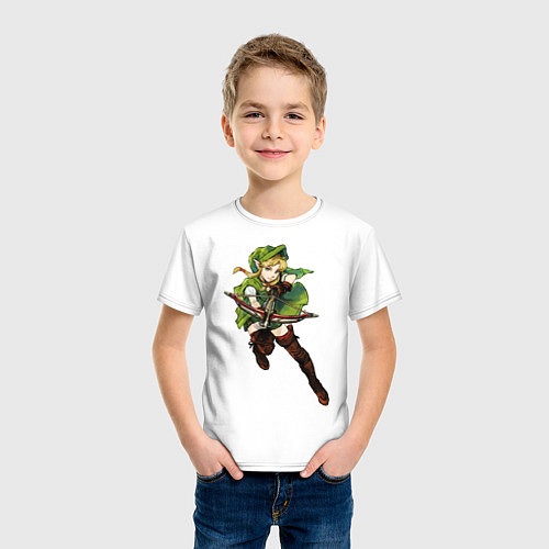 Детская футболка Zelda1 / Белый – фото 3