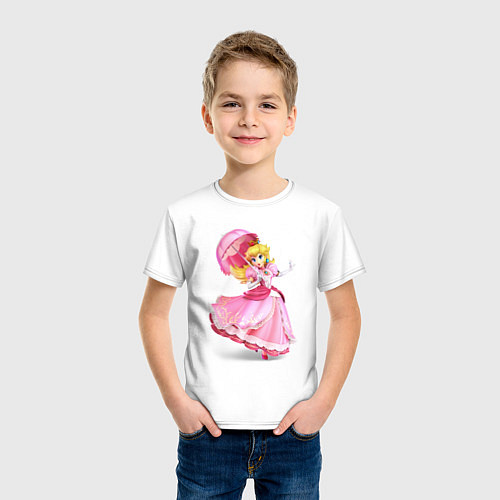 Детская футболка Peach SB / Белый – фото 3