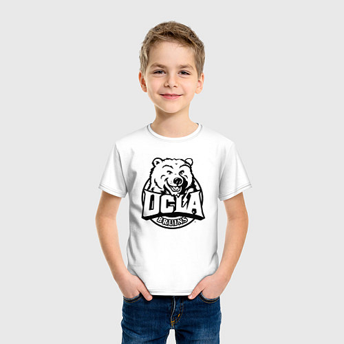 Детская футболка UCLA / Белый – фото 3