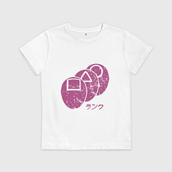 Футболка хлопковая детская Violet Game, цвет: белый