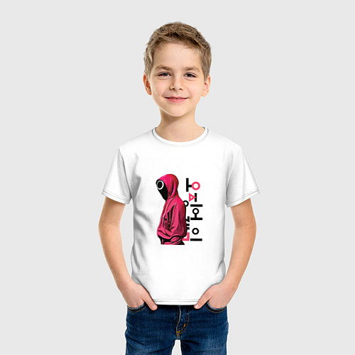 Детская футболка Смотритель / Белый – фото 3