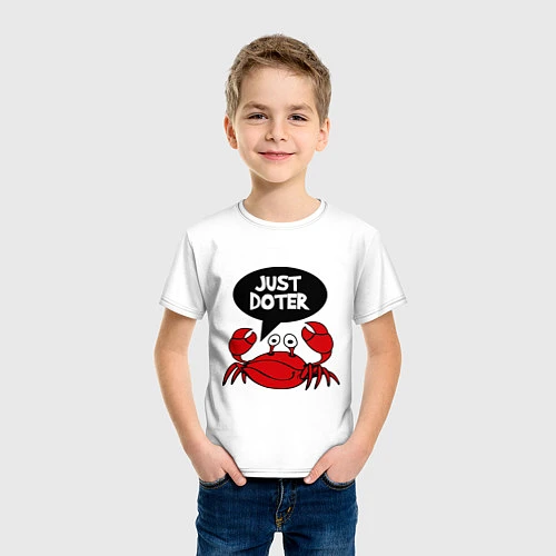 Детская футболка Just Doter / Белый – фото 3